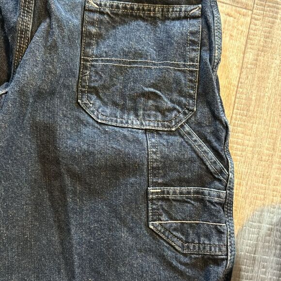 WRANGLER Jean Co kids denim shorts- size 10 husky - Picture 3 of 6